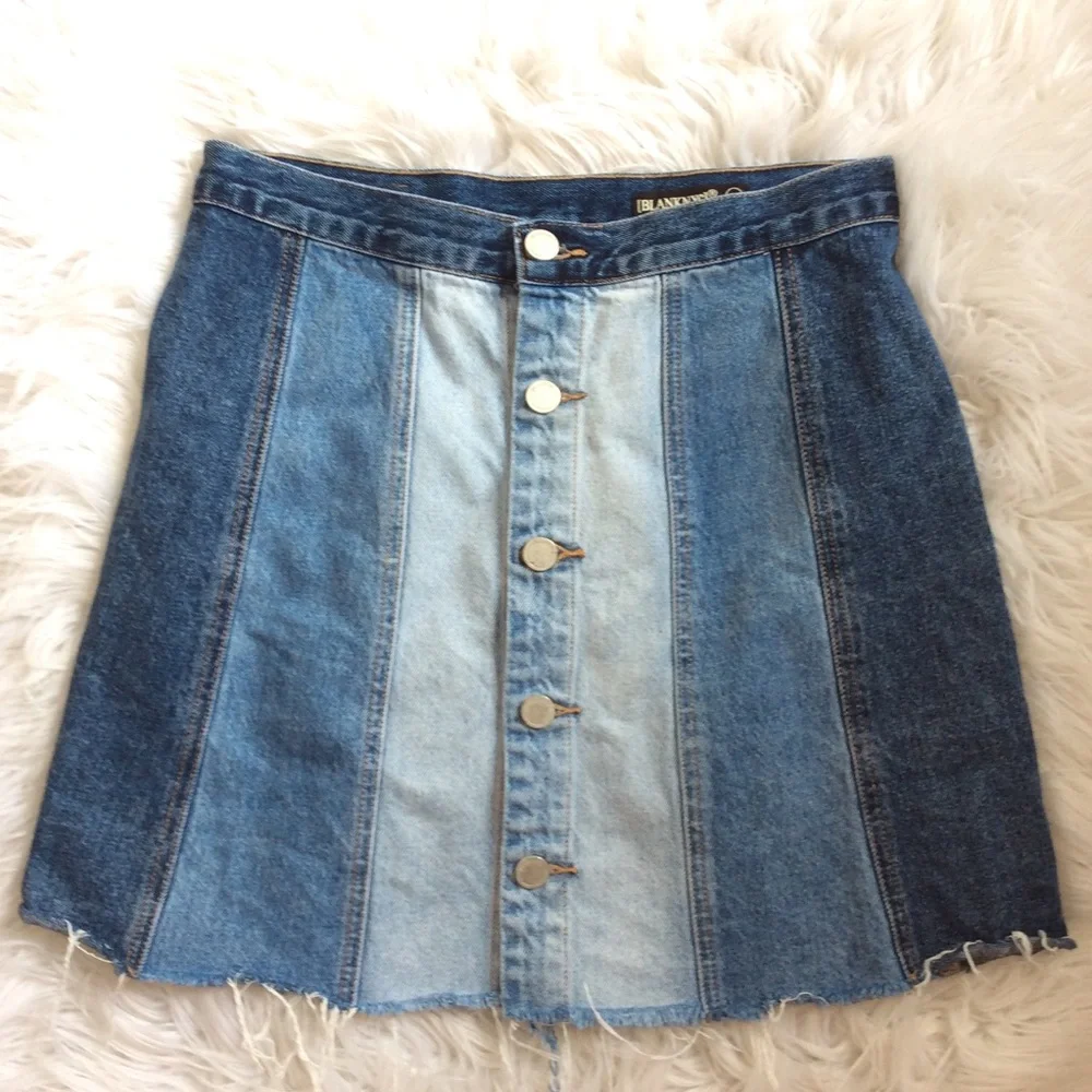 [BlankNYC] All or Nothing Denim Skirt